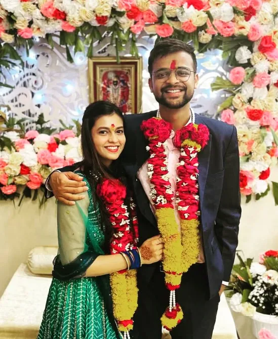 ARJIT MAHAJAN IAS With His Wife