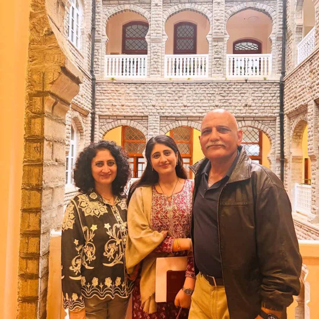 Ambika Raina Family
