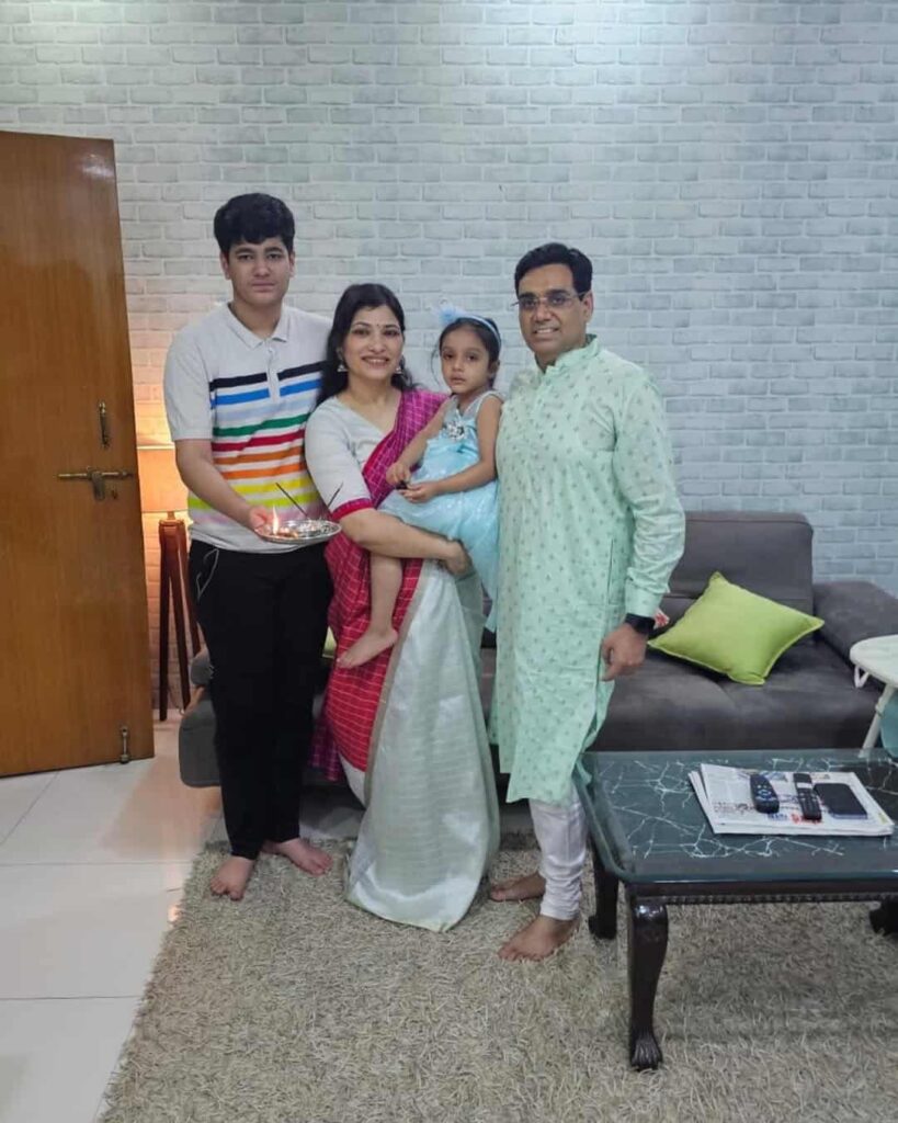 Manoj Kumar Sharma IPS Family