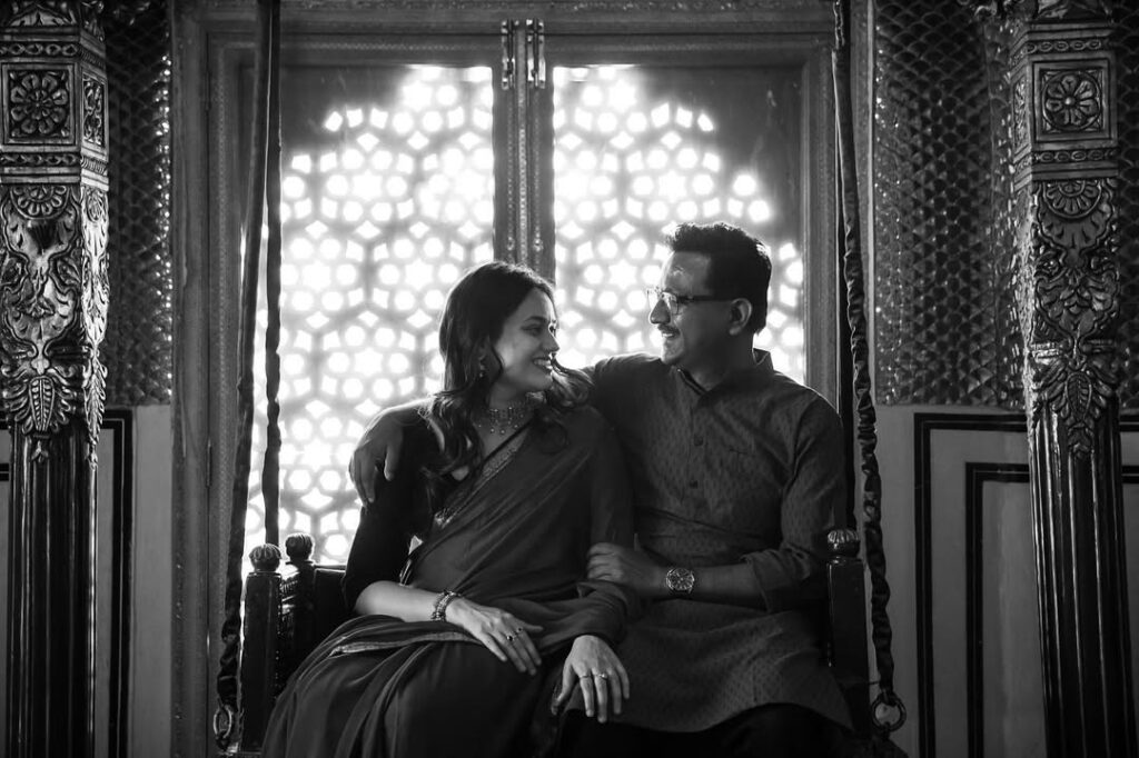 Pradeep Gawande IAS with Tina Dabi