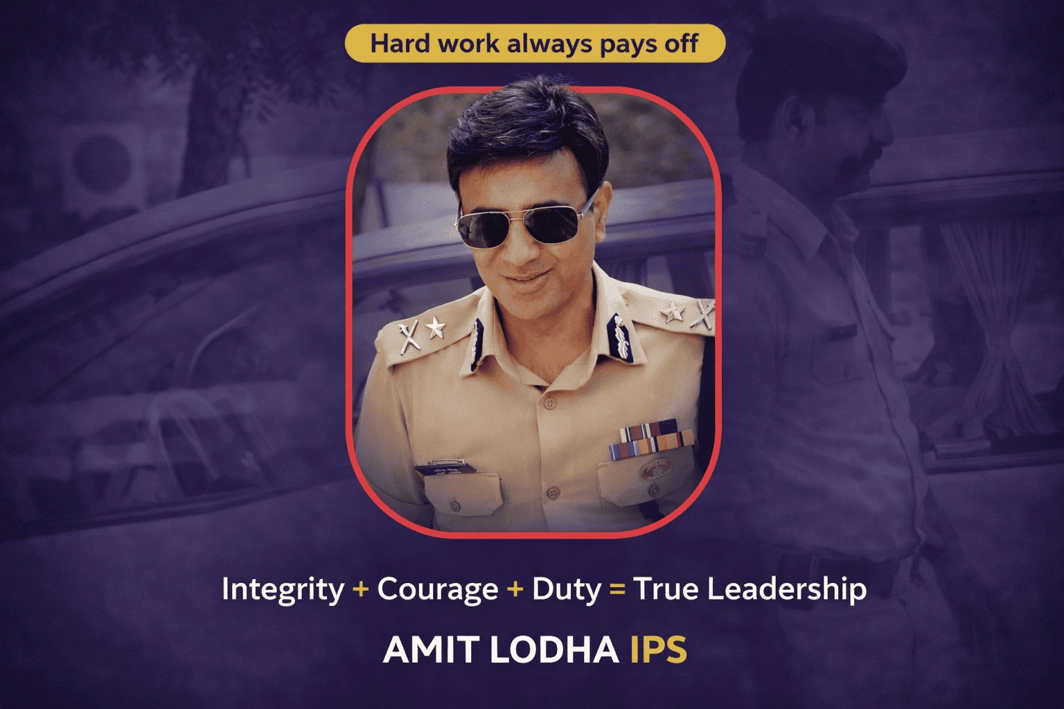 Amit Lodha IPS Biography