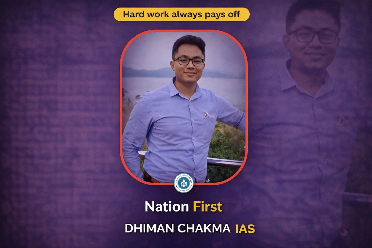 Dhiman Chakma IAS Biography