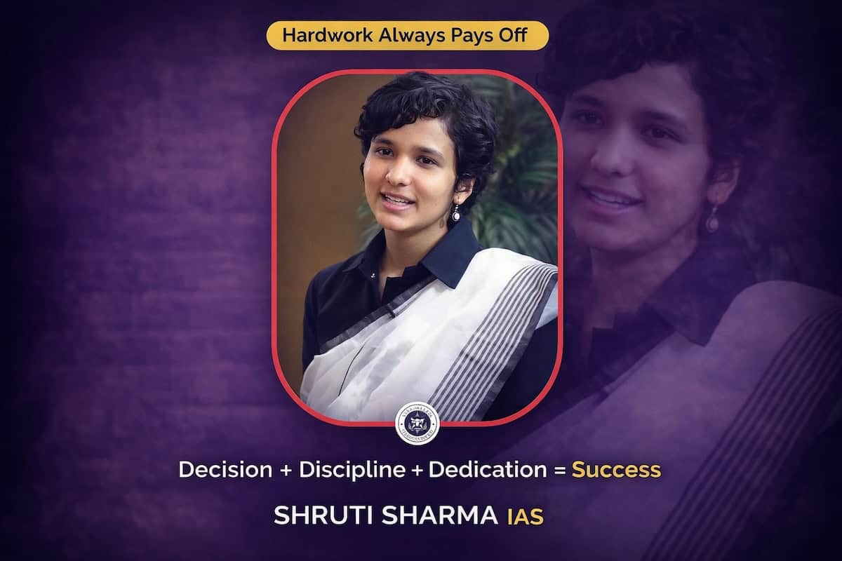 Shruti Sharma IAS Biography