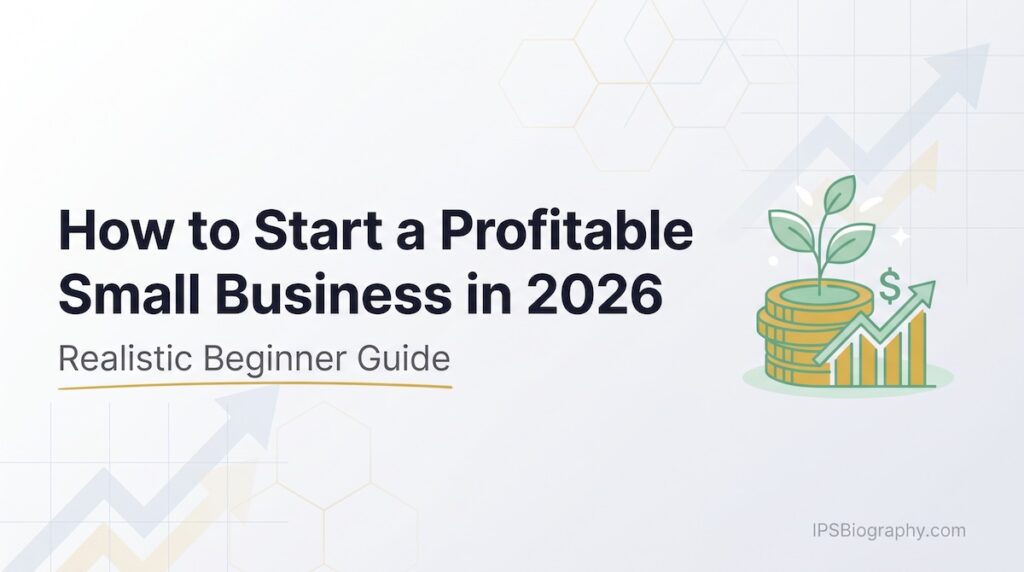 How to Start a Profitable Small Business in 2026 (Realistic Beginner ...