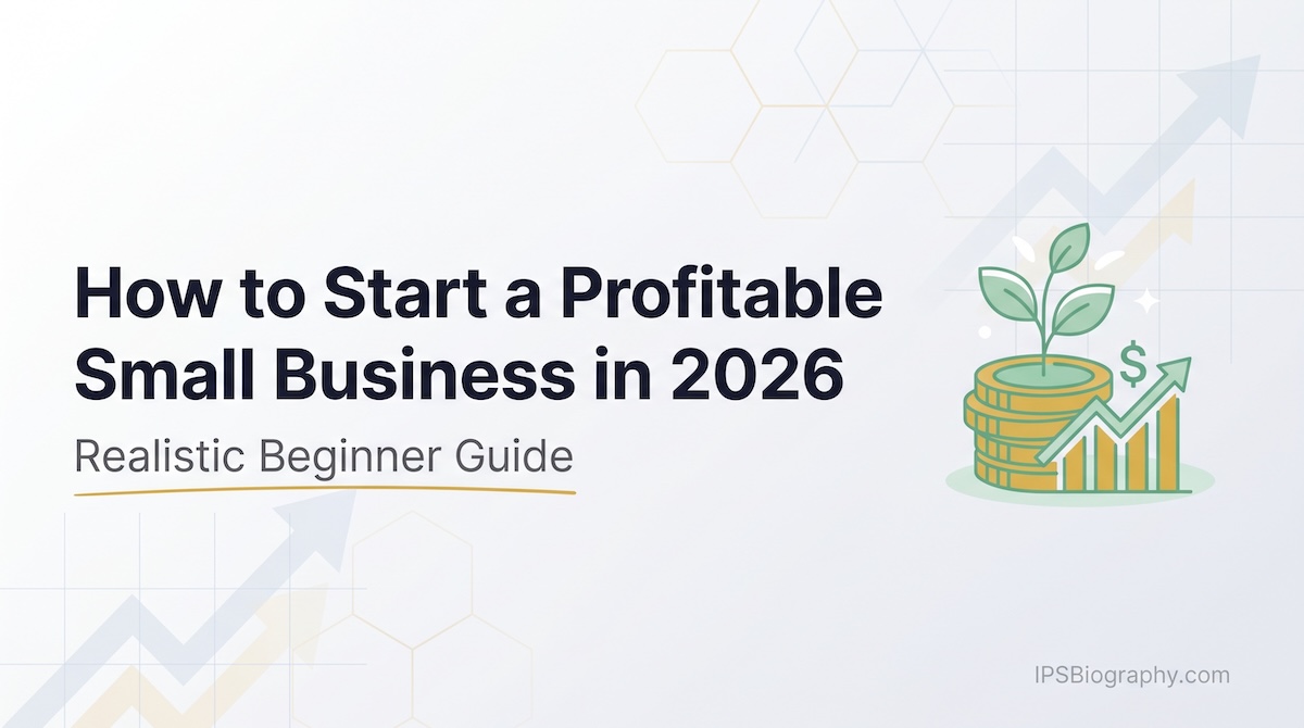 How to Start a Profitable Small Business in 2026
